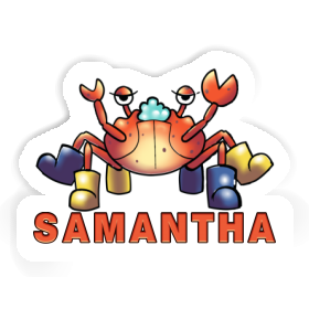 Samantha Sticker Krabbe Image