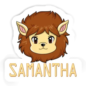 Löwe Sticker Samantha Image
