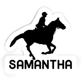 Samantha Aufkleber Reiterin Image