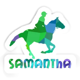 Samantha Aufkleber Reiterin Image