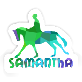 Aufkleber Samantha Reiterin Image