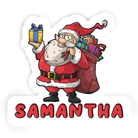 Samantha Sticker Weihnachtsmann Image