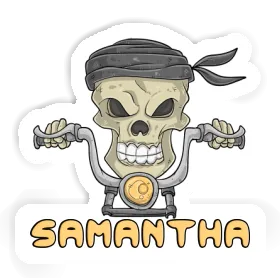 Töffahrer Sticker Samantha Image