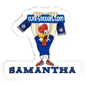 Rooster Sticker Samantha Image