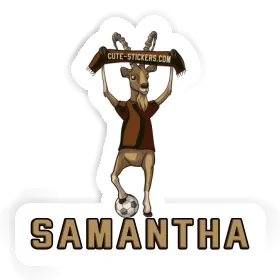 Autocollant Samantha Bouquetin Image