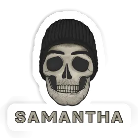 Sticker Samantha Totenkopf Image