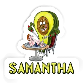 Samantha Aufkleber Avocado Image