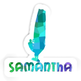 Aufkleber Samantha Windsurfer Image