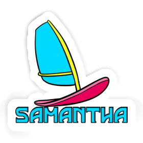 Sticker Windsurfbrett Samantha Image