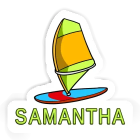 Samantha Sticker Windsurfbrett Image