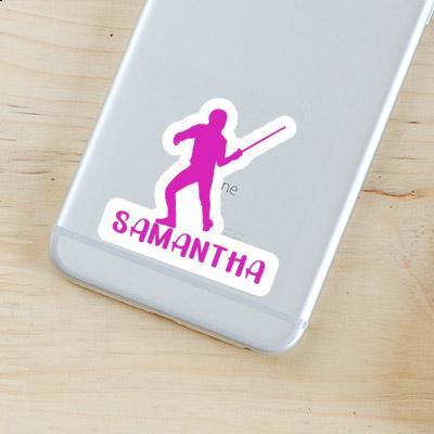 Autocollant Samantha Escrimeur Notebook Autocollant Samantha Escrimeur Gift package Image