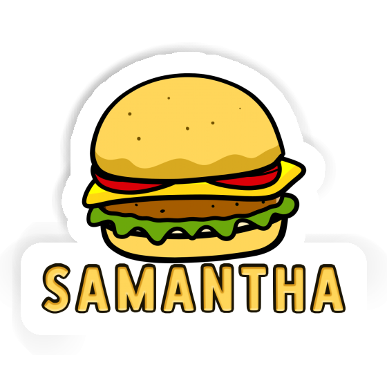Sticker Hamburger Samantha Laptop Sticker Hamburger Samantha Laptop Image