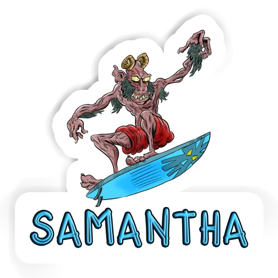 Aufkleber Samantha Surfer Gift package Image