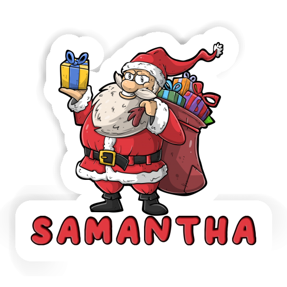Samantha Sticker Weihnachtsmann Notebook Samantha Sticker Weihnachtsmann Gift package Image