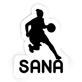 Autocollant Sana Joueuse de basket-ball Image
