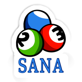 Sticker Sana Billardkugel Image