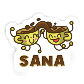 Sana Autocollant Kaffee Image