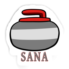 Autocollant Sana Pierre de curling Image