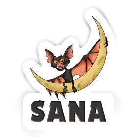 Sana Autocollant Chauve-souris Image