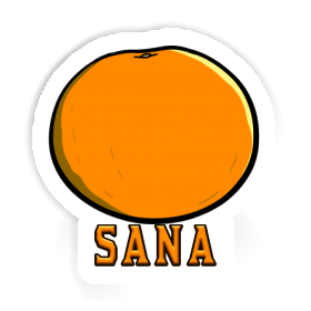 Autocollant Orange Sana Image
