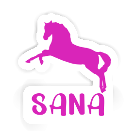 Autocollant Cheval Sana Image