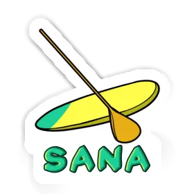 Stand Up Paddle Sticker Sana Image