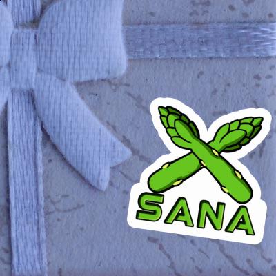 Autocollant Sana Asperge Gift package Image