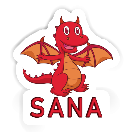 Autocollant Bébé dragon Sana Notebook Autocollant Bébé dragon Sana Notebook Image