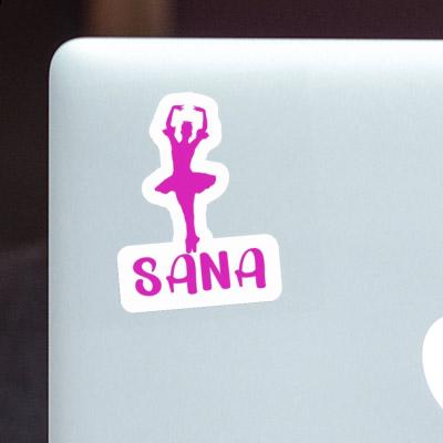 Ballerina Aufkleber Sana Notebook Image