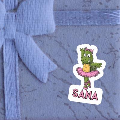 Sana Autocollant Ballerine Laptop Image