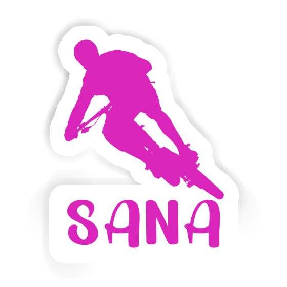 Sana Autocollant Vététiste Sana Autocollant Vététiste Image