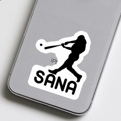 Autocollant Joueur de baseball Sana Gift package Image