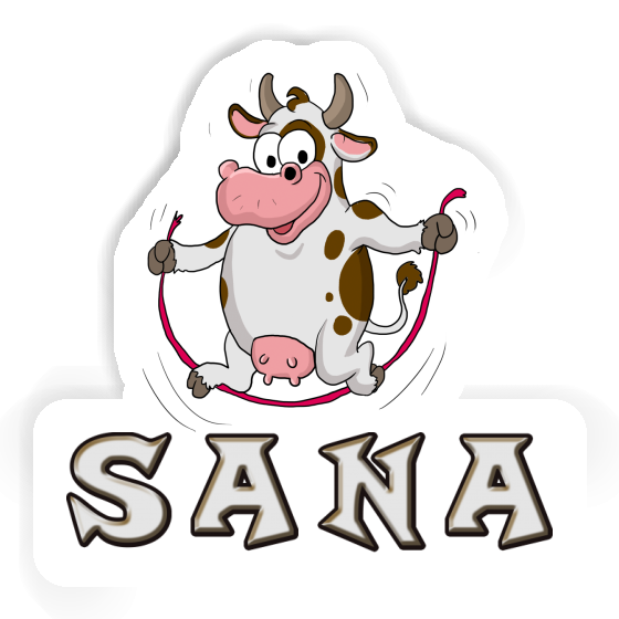 Autocollant Vache Sana Notebook Autocollant Vache Sana Gift package Image