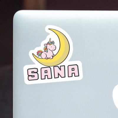 Sticker Sana Unicorn Notebook Image