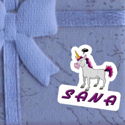 Aufkleber Einhorn Sana Aufkleber Einhorn Sana Image