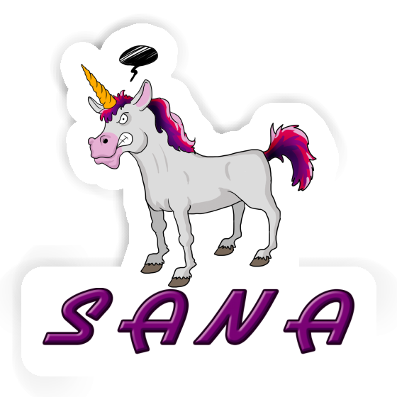 Autocollant Sana Licorne Notebook Autocollant Sana Licorne Gift package Image