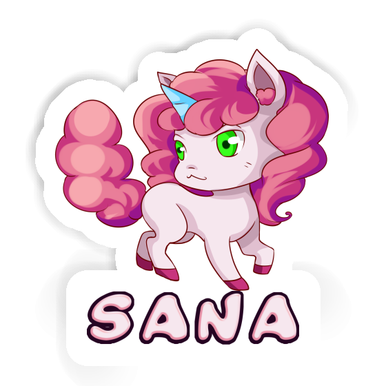 Autocollant Licorne Sana Autocollant Licorne Sana Image