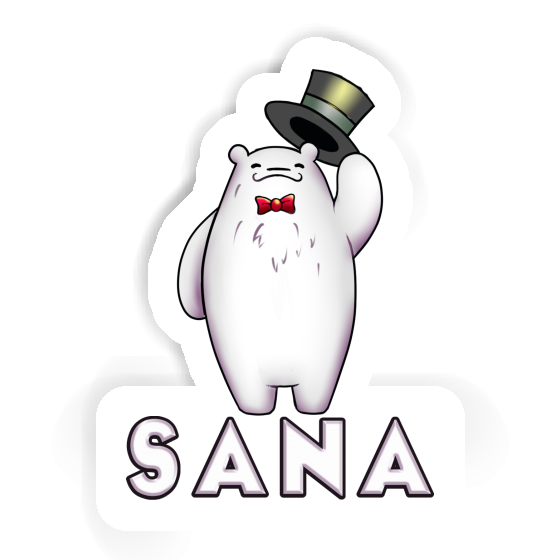 Ours polaire Autocollant Sana Gift package Image