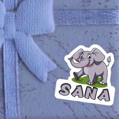 Éléphant Autocollant Sana Notebook Éléphant Autocollant Sana Gift package Image