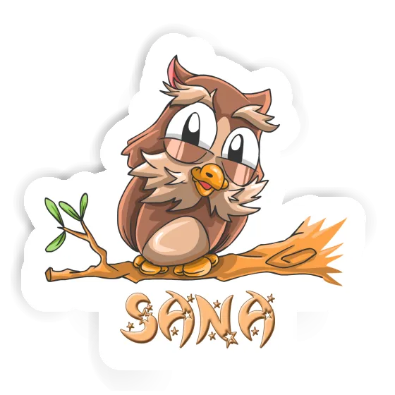 Sana Autocollant Hibou Gift package Image