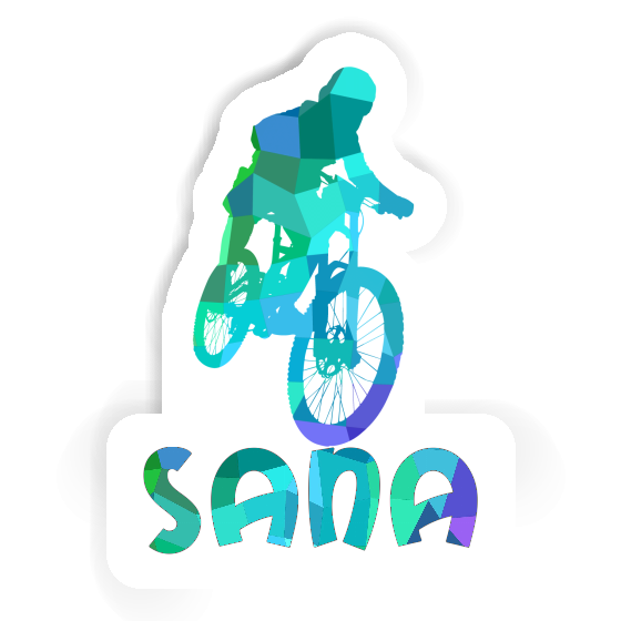 Freeride Biker Autocollant Sana Laptop Image