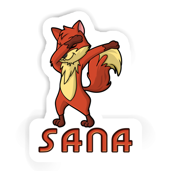 Sana Autocollant Renard Image
