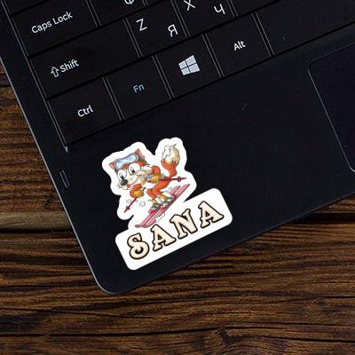 Sana Autocollant Skieur Gift package Image