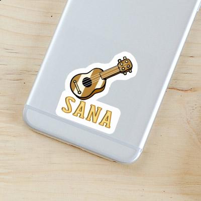 Autocollant Guitare Sana Laptop Autocollant Guitare Sana Laptop Image