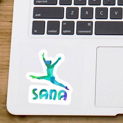 Autocollant Sana Gymnaste Laptop Autocollant Sana Gymnaste Laptop Image