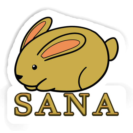 Autocollant Sana Lapin Notebook Image