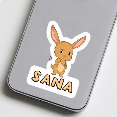 Autocollant Sana Lapin Notebook Image