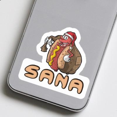 Autocollant Hot-Dog Sana Autocollant Hot-Dog Sana Image