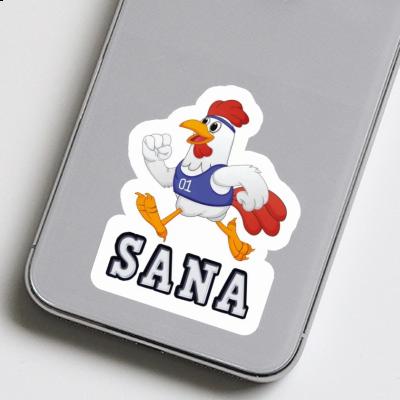 Runner Sticker Sana Laptop Image