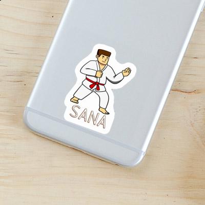 Karateka Sticker Sana Notebook Karateka Sticker Sana Gift package Image